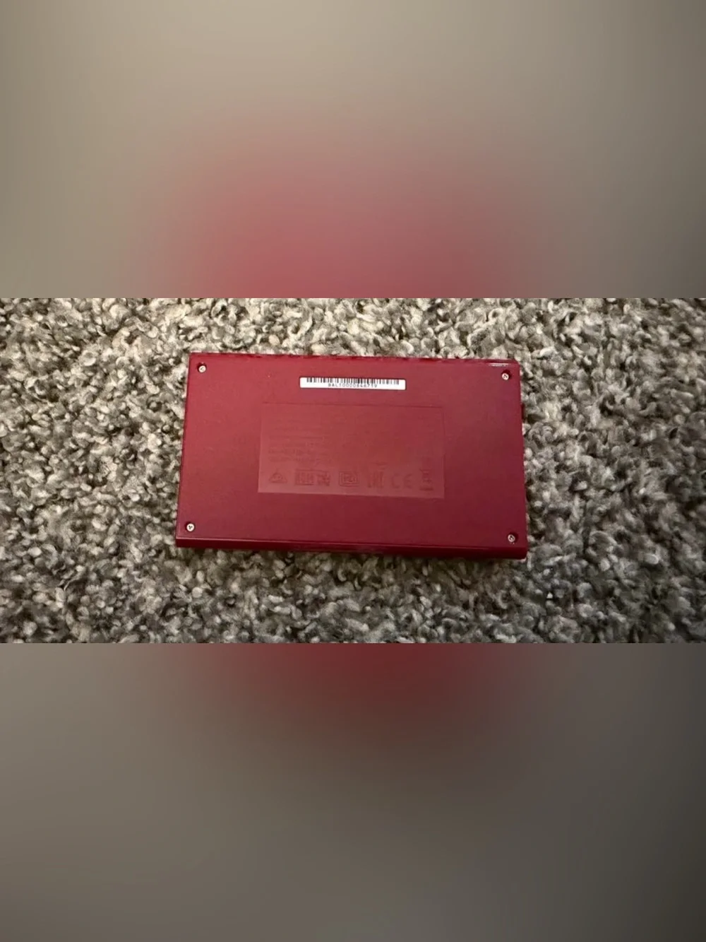 Nintendo portable game